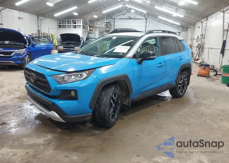 2019 Toyota Rav4 Adventure из США, поврежденный, VIN 2T3J1RFV1KW048016